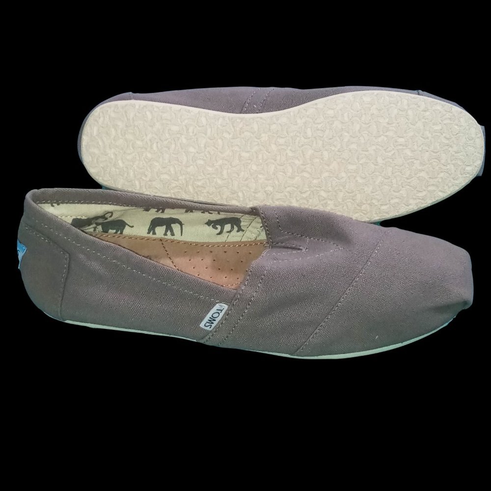 Toms Classic Alpargata Color Grey Size M10 For Men - Picture 4 of 4